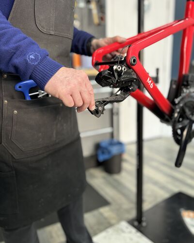 Hand-built wheel