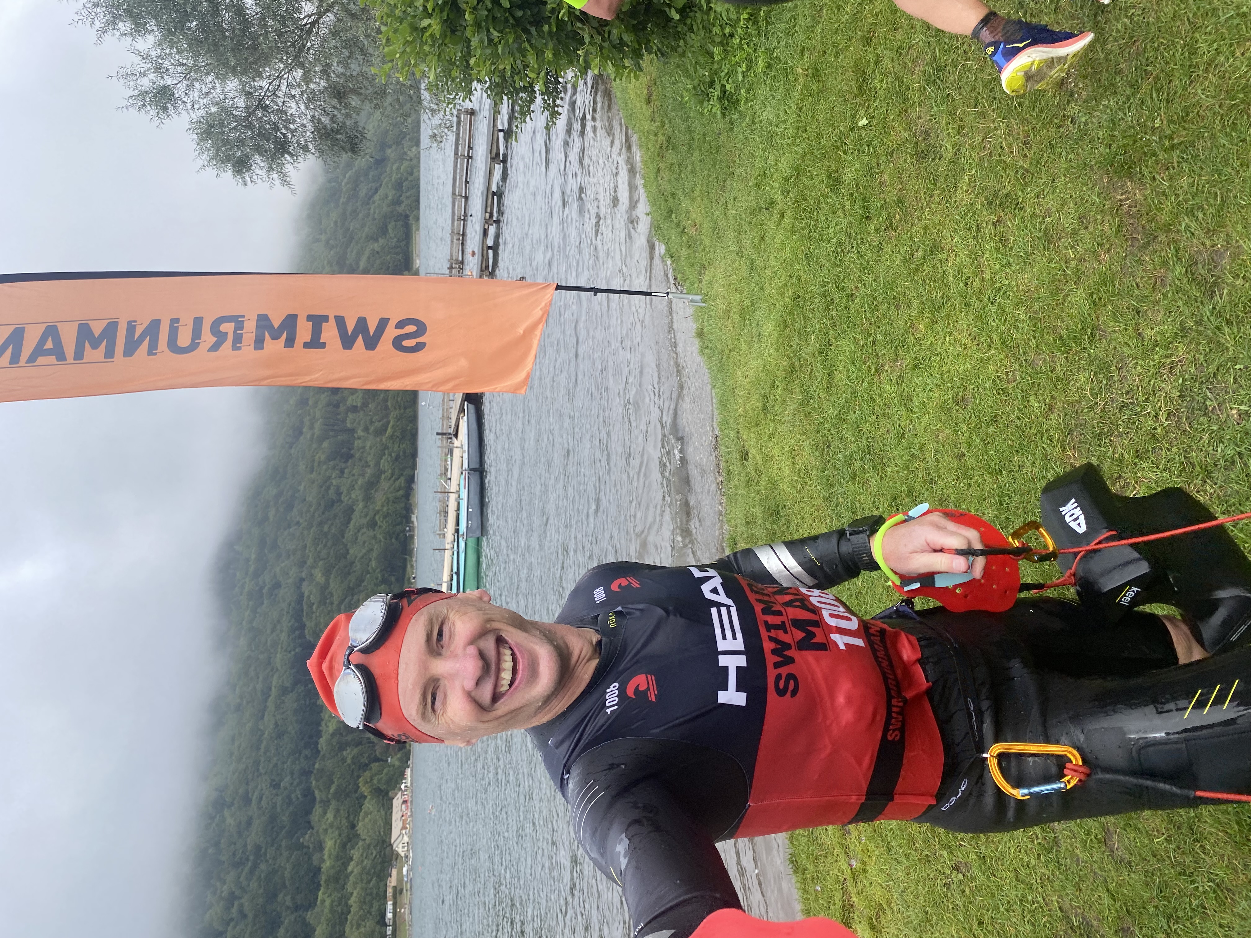 Onto the triathlon course